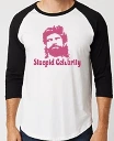 Stoopid Baseball T Blk/Pnk